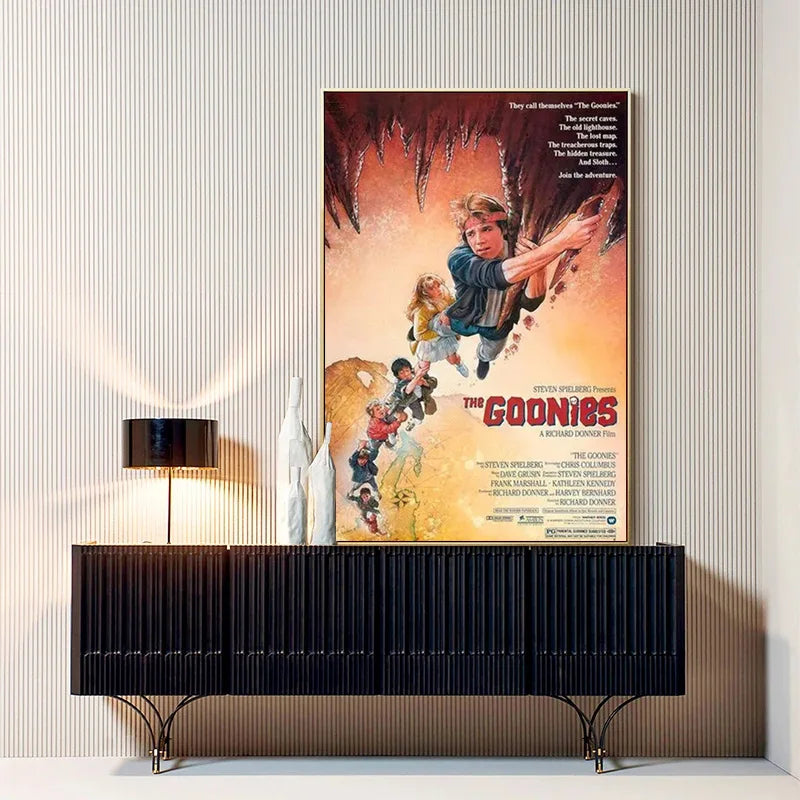 Classic The Goonies Moives Posters Wall Art Canvas Painting And Print Films HD Picture for Living Room Home Decor Frameless Gift