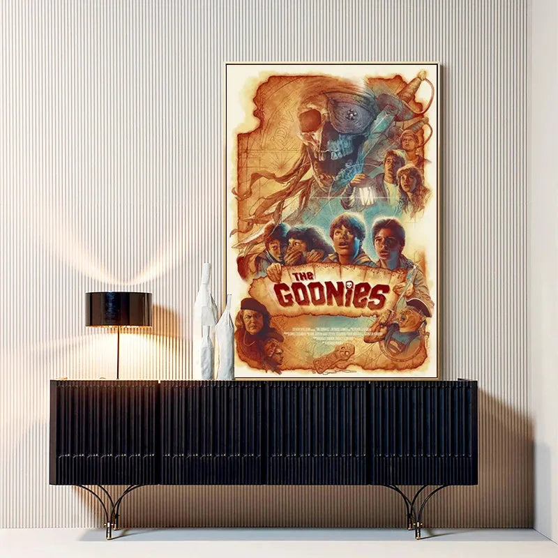 Classic The Goonies Moives Posters Wall Art Canvas Painting And Print Films HD Picture for Living Room Home Decor Frameless Gift