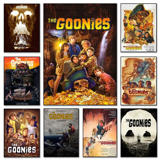 Classic The Goonies Moives Posters Wall Art Canvas Painting And Print Films HD Picture for Living Room Home Decor Frameless Gift