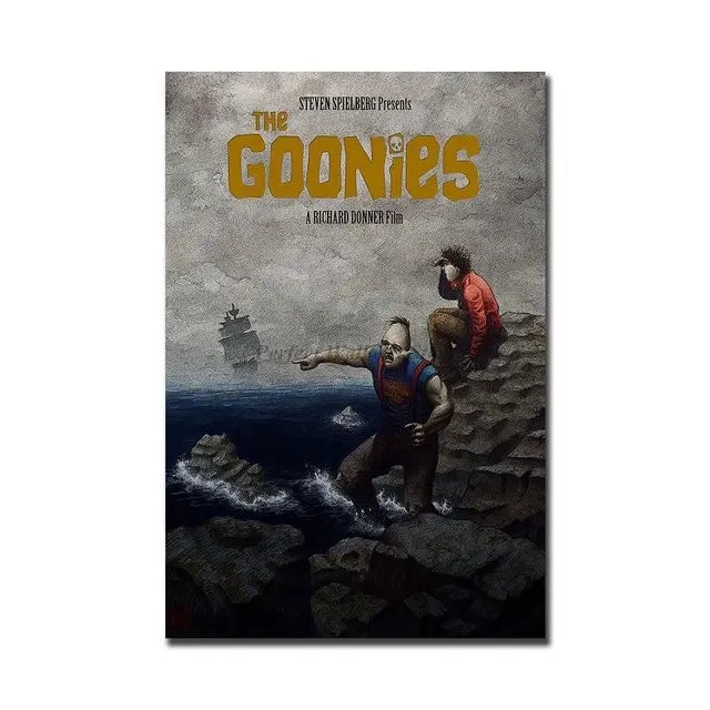 Classic The Goonies Moives Posters Wall Art Canvas Painting And Print Films HD Picture for Living Room Home Decor Frameless Gift