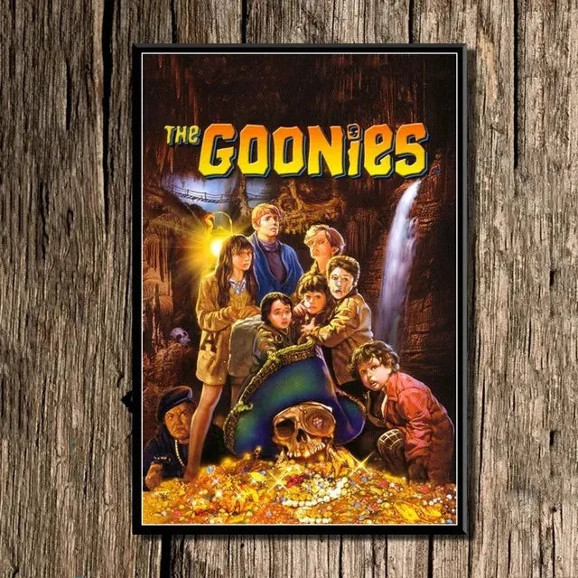 Classic The Goonies Moives Posters Wall Art Canvas Painting And Print Films HD Picture for Living Room Home Decor Frameless Gift