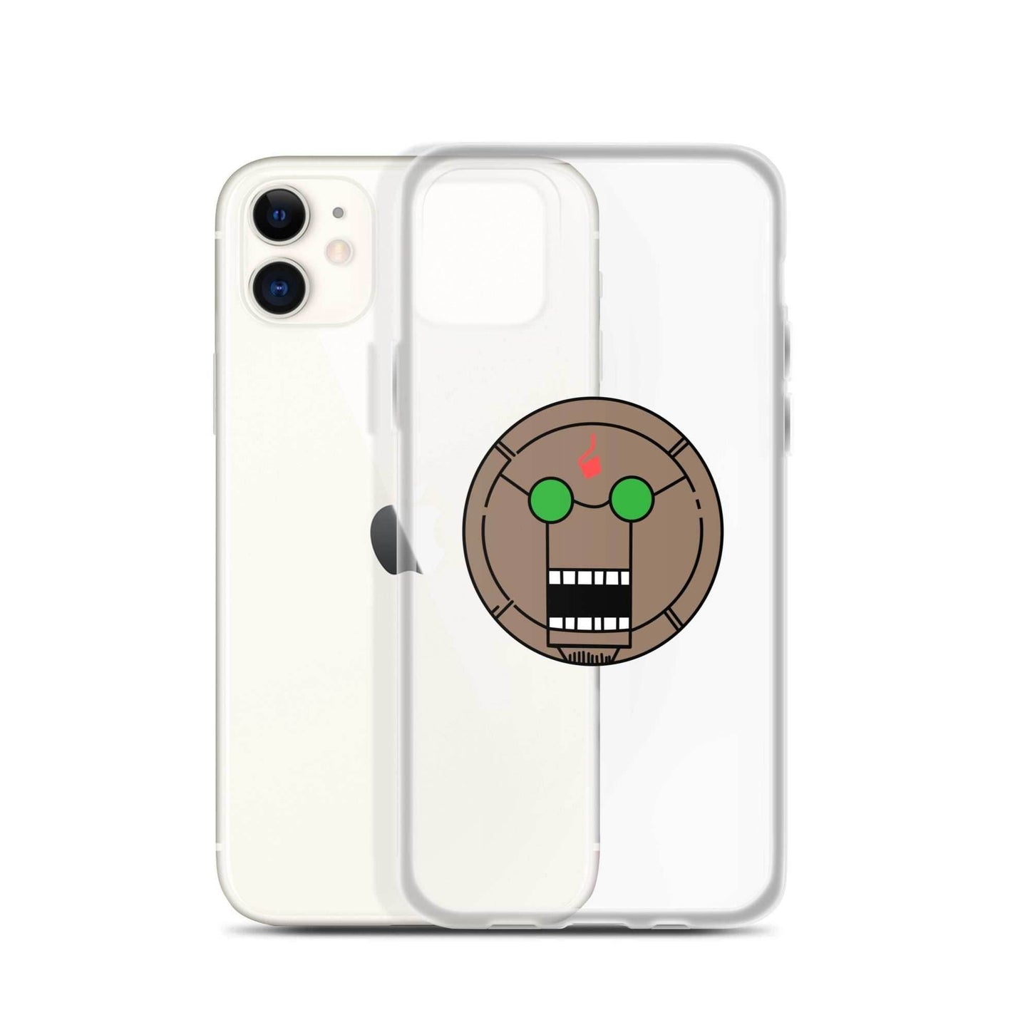 Mechamaru Communication Puppet Clear Anime Case for iPhone® - iPhone 11 Pro Max