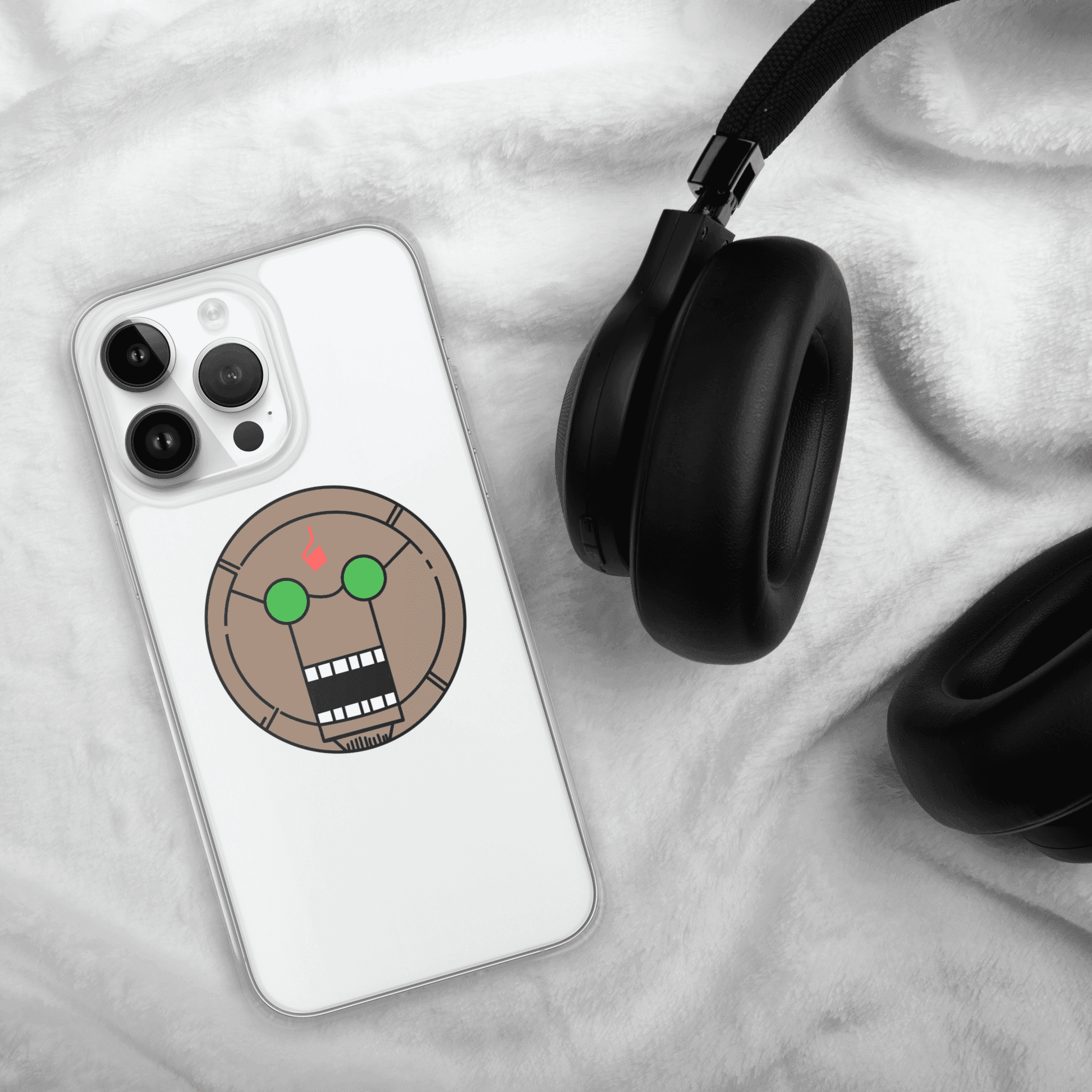 Mechamaru Communication Puppet Clear Anime Case for iPhone® - iPhone 11 Pro Max