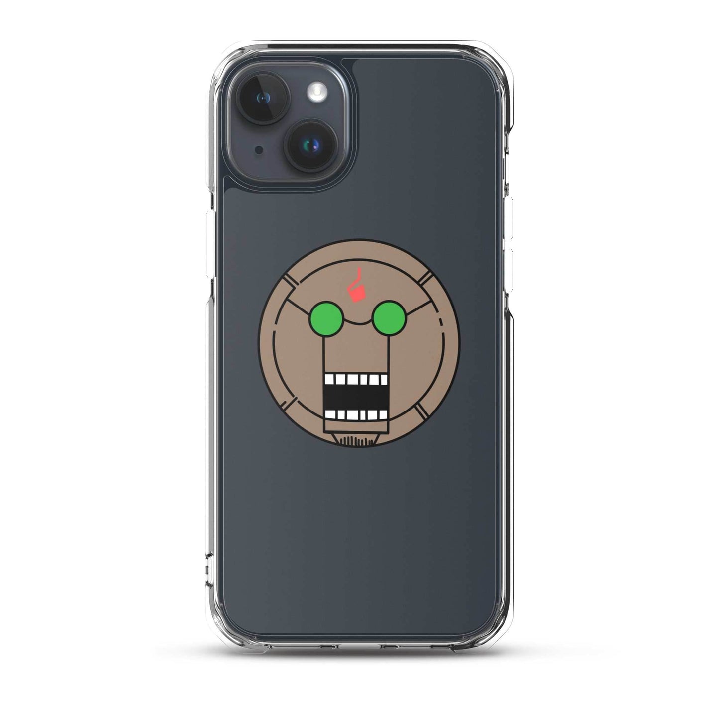 Mechamaru Communication Puppet Clear Anime Case for iPhone® - iPhone 15 Plus
