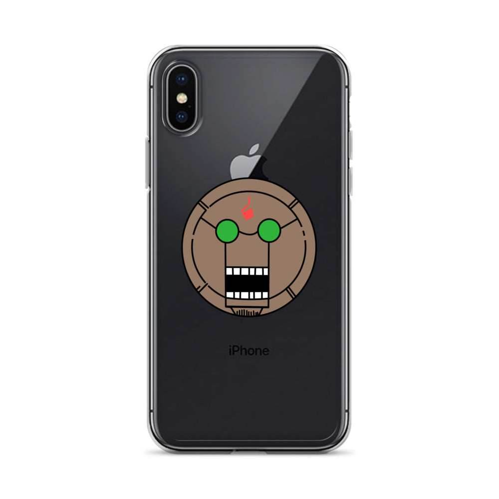 Mechamaru Communication Puppet Clear Anime Case for iPhone® - iPhone X/XS