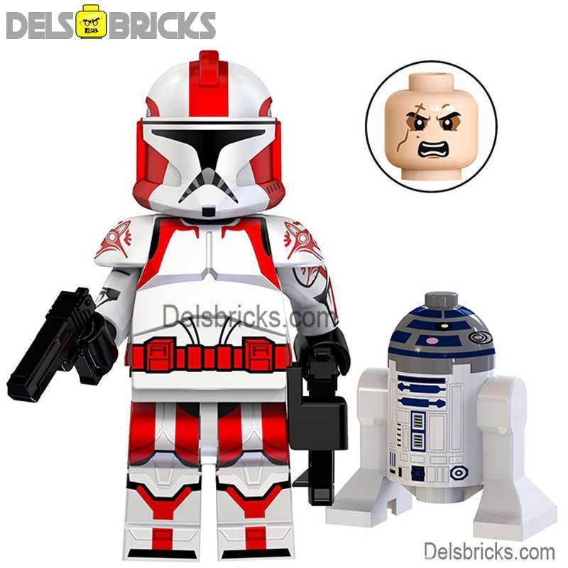 Clone Commander Stone Lego Star wars Minifigures - 