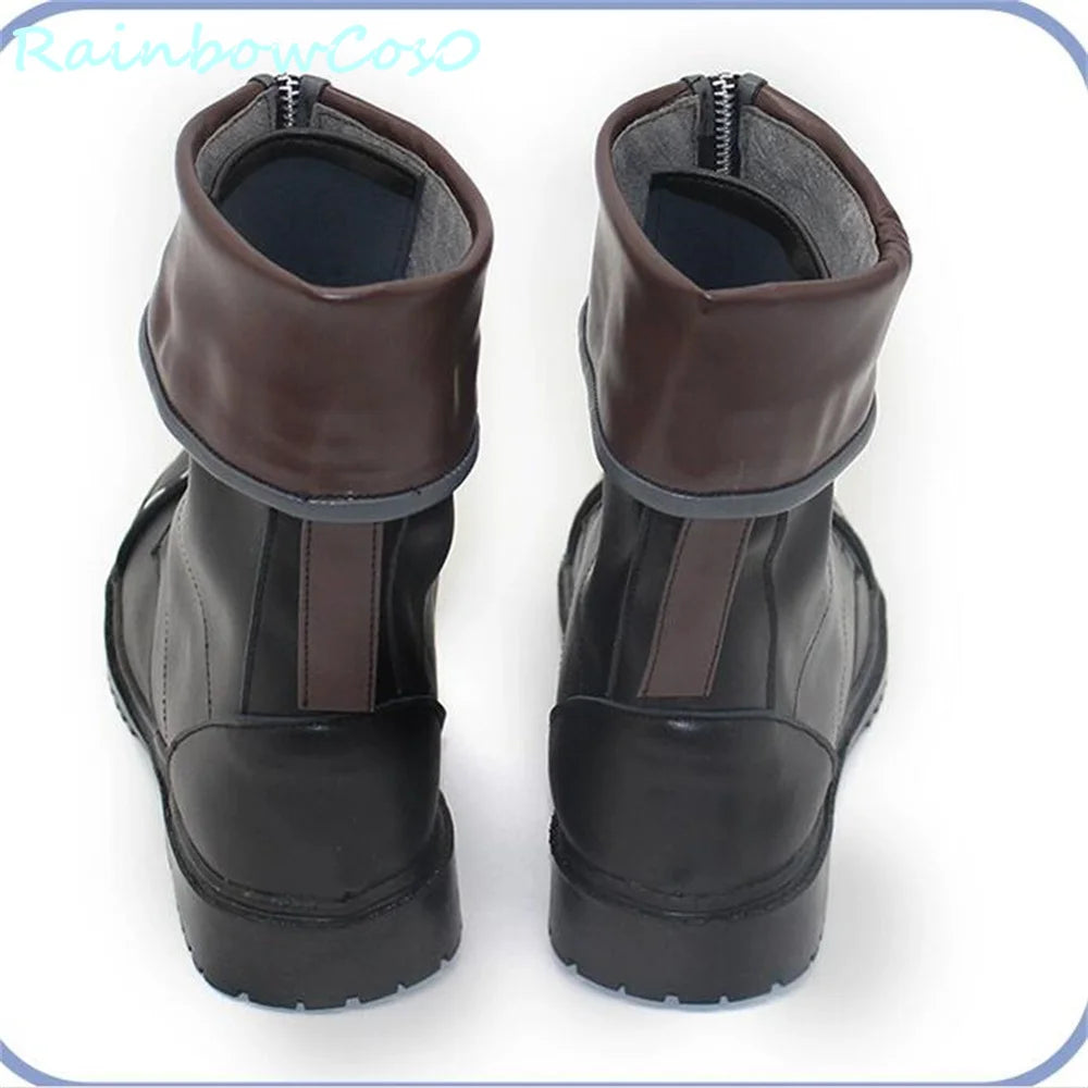 Cloud Strife Final Fantasy VII Final Fantasy7 Cosplay Shoes Boots RainbowCos0 Christmas Game Anime Halloween W3777