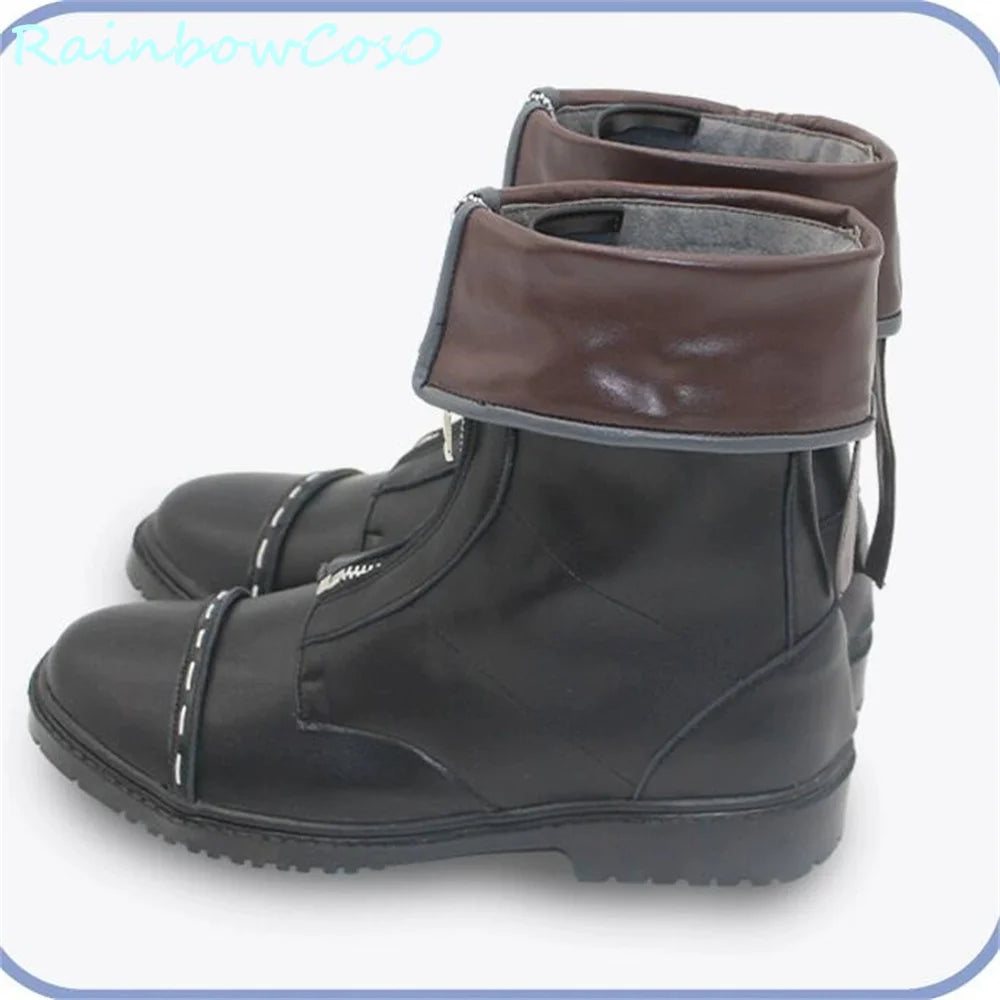 Cloud Strife Final Fantasy VII Final Fantasy7 Cosplay Shoes Boots RainbowCos0 Christmas Game Anime Halloween W3777