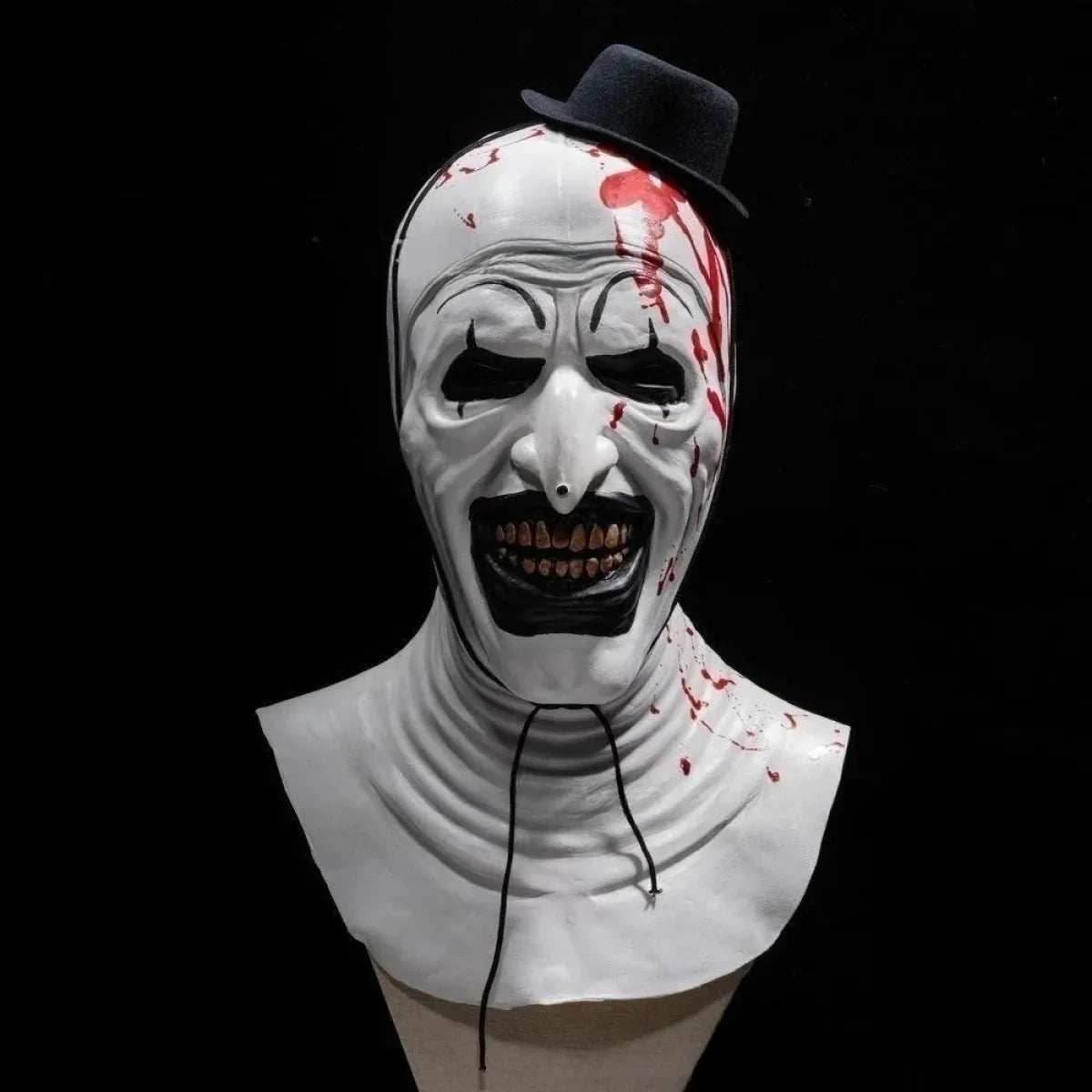 Terrifier 2 Art The Clown Cosplay Costume – Jumpsuit & Mask Halloween Set - Mask C / One Size