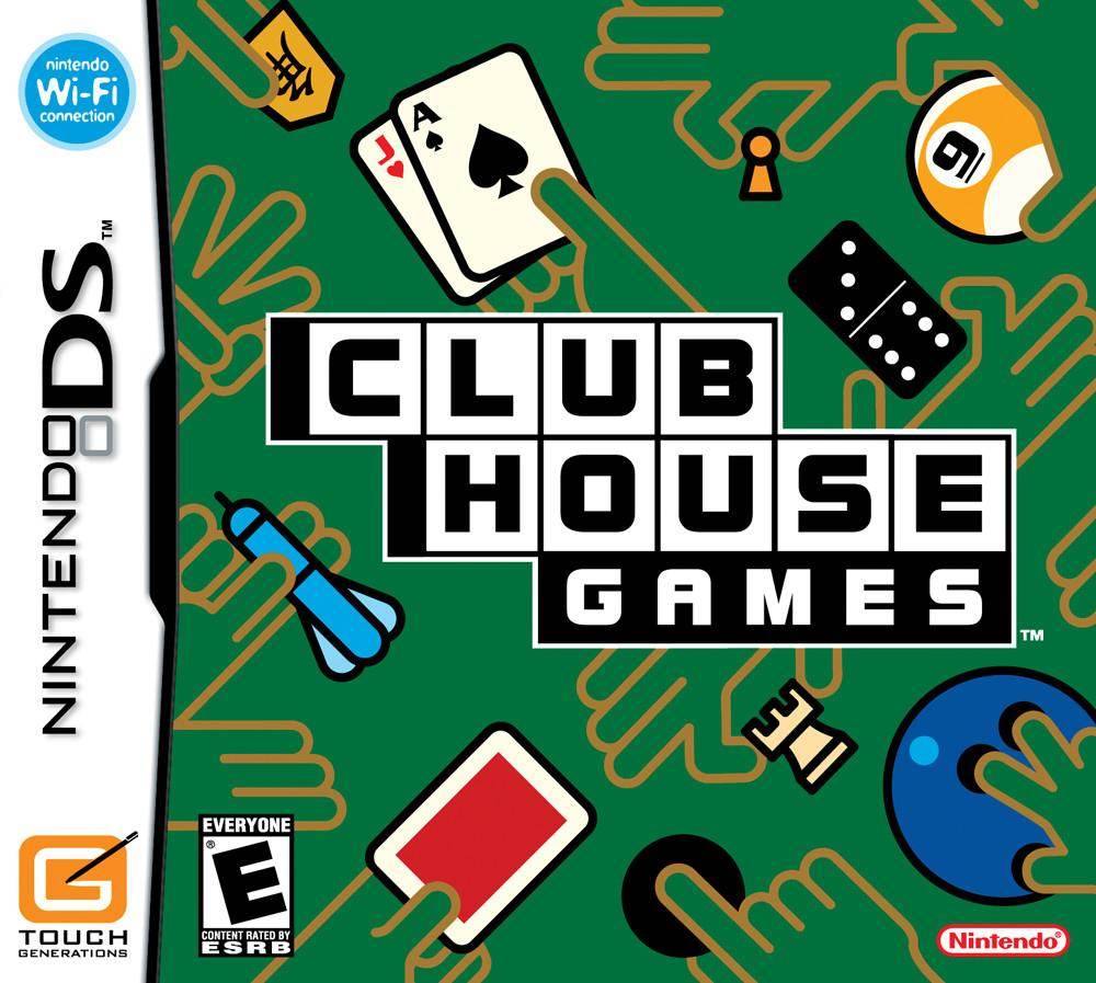 Clubhouse Games (Nintendo DS) - Game Manual Only