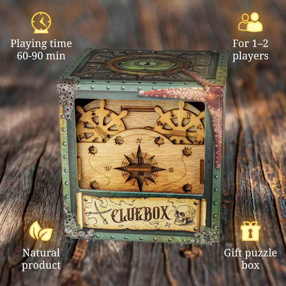 Cluebox: Escape Room In a Box - Davy Jones Locker - 