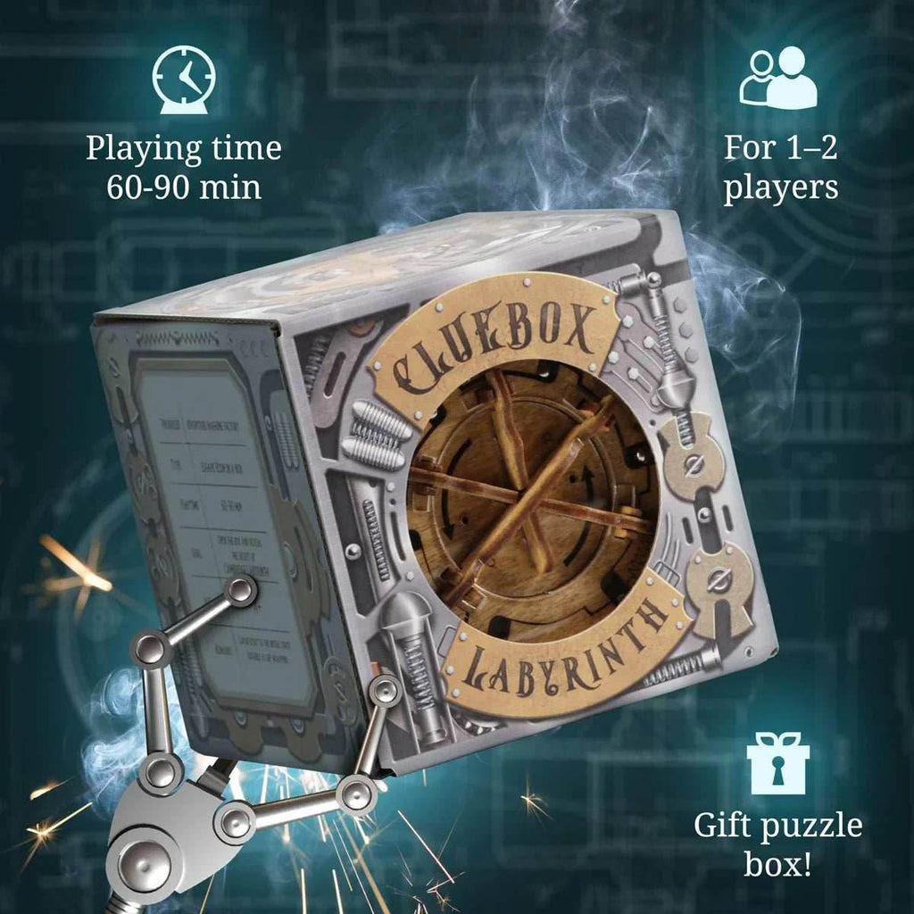 Cluebox: Escape Room In a Box - Cambridge Labyrinth - 