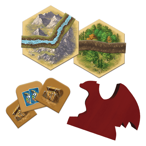 Catan: Treasures, Dragons, & Adventurers - 