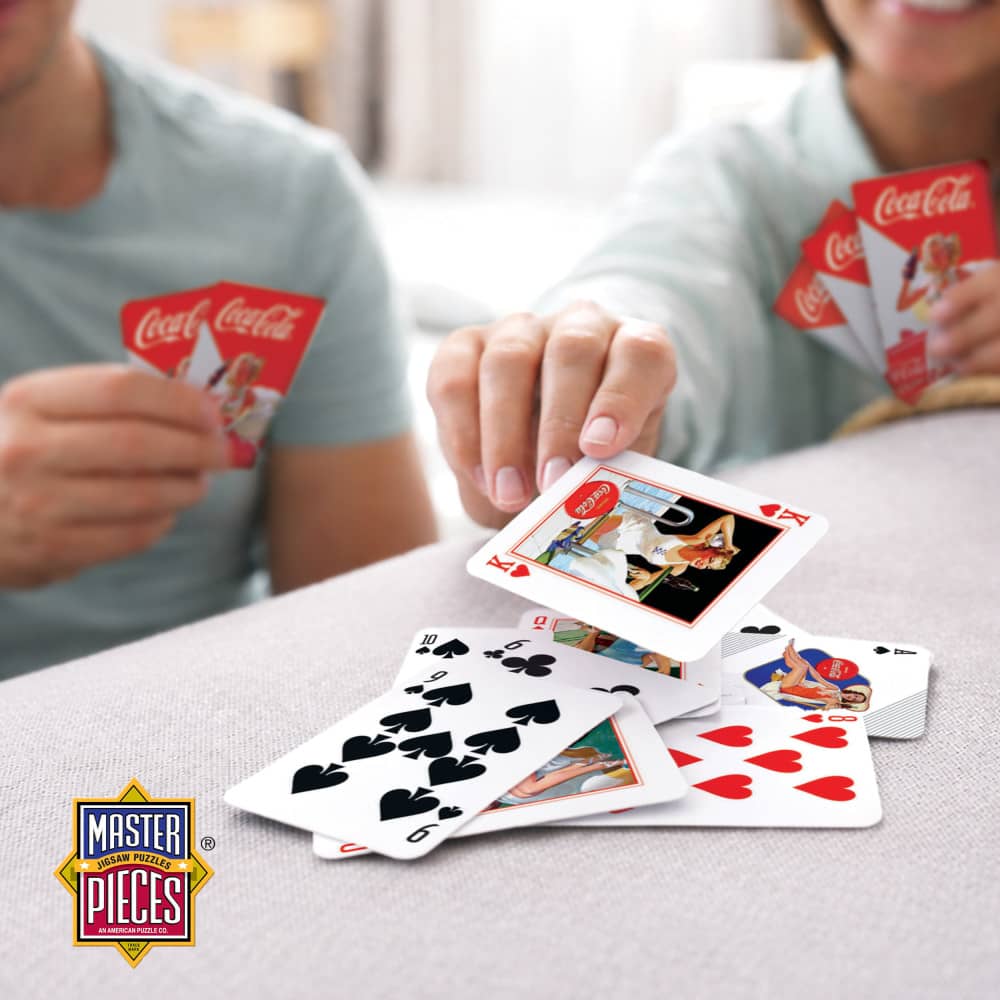 Coca-Cola Classic Ads Playing Cards - 54 Card Deck