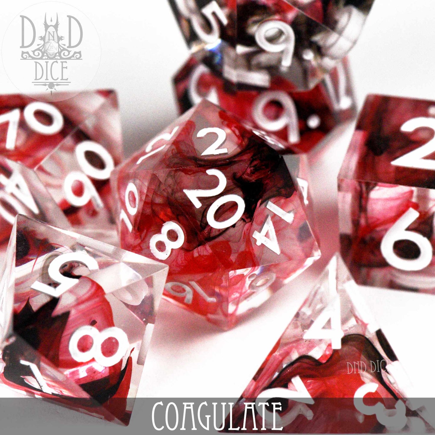 Coagulate Handmade Dice Set