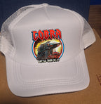 Adjustable Trucker Baseball Cap with GI Joe Cobra Battle H.I.S.S. Tank Design