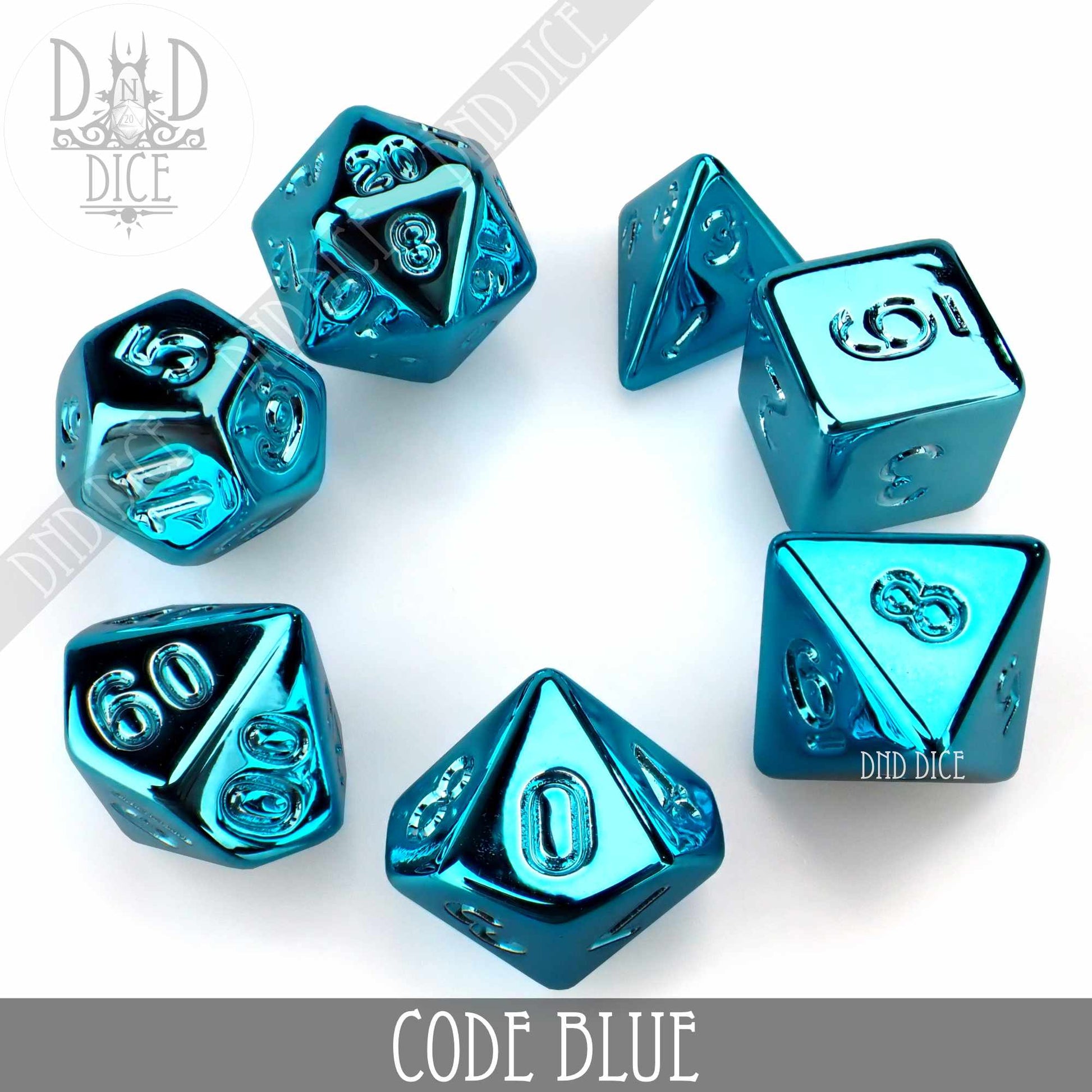 Code Blue Dice Set