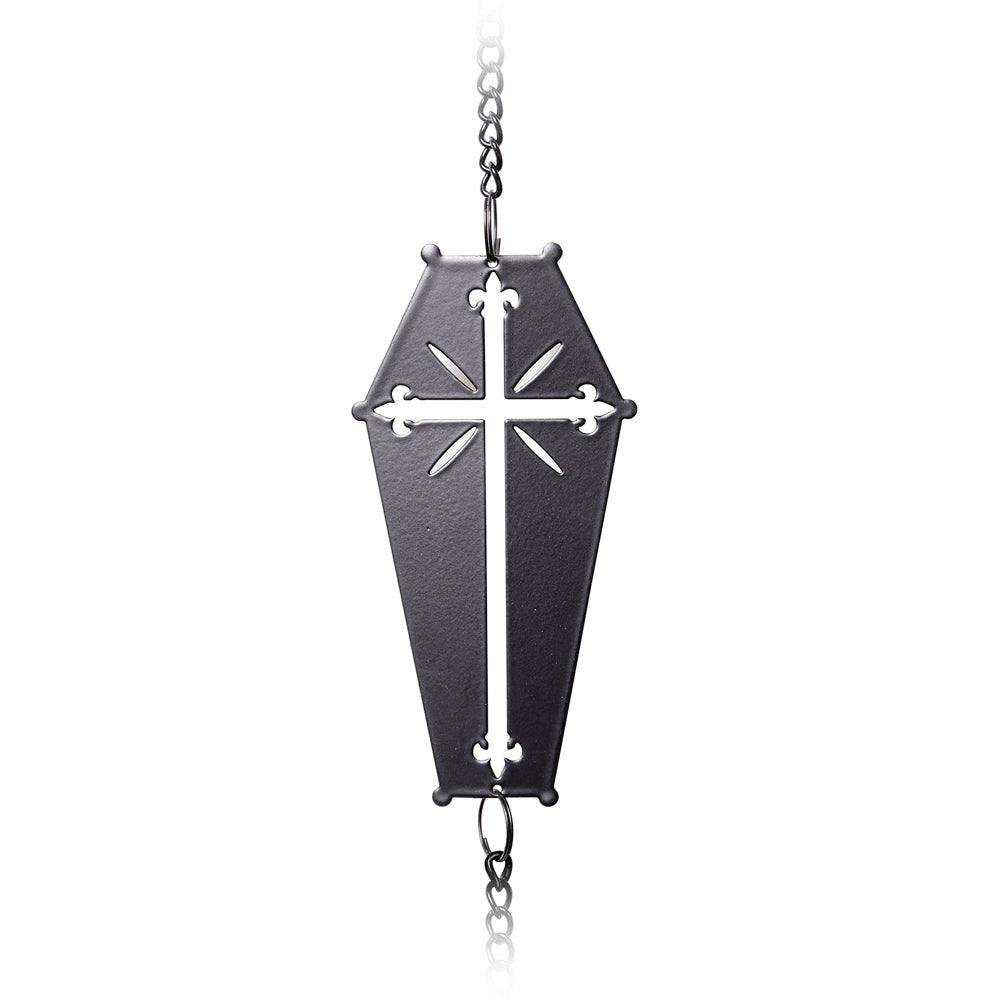 Coffin & Cross Hanging Decoration