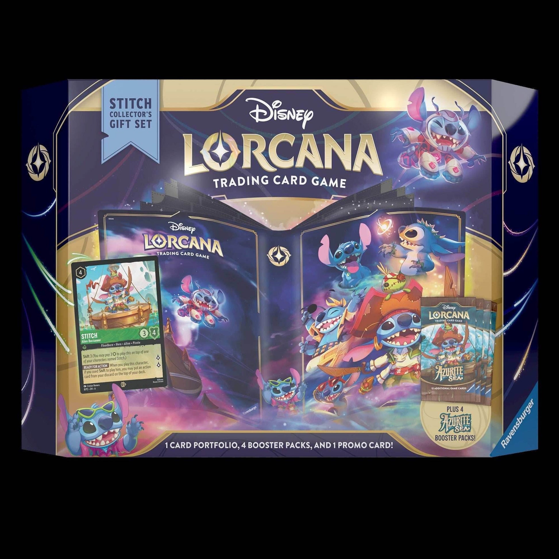Disney Lorcana TCG: Azurite Sea - Collector`s Gift Set Stitch - 