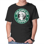 100 Cups of Coffee - Mens / Black / S