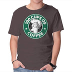 100 Cups of Coffee - Mens / Black / S