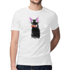 Watercolor Cat - Mens / White / S