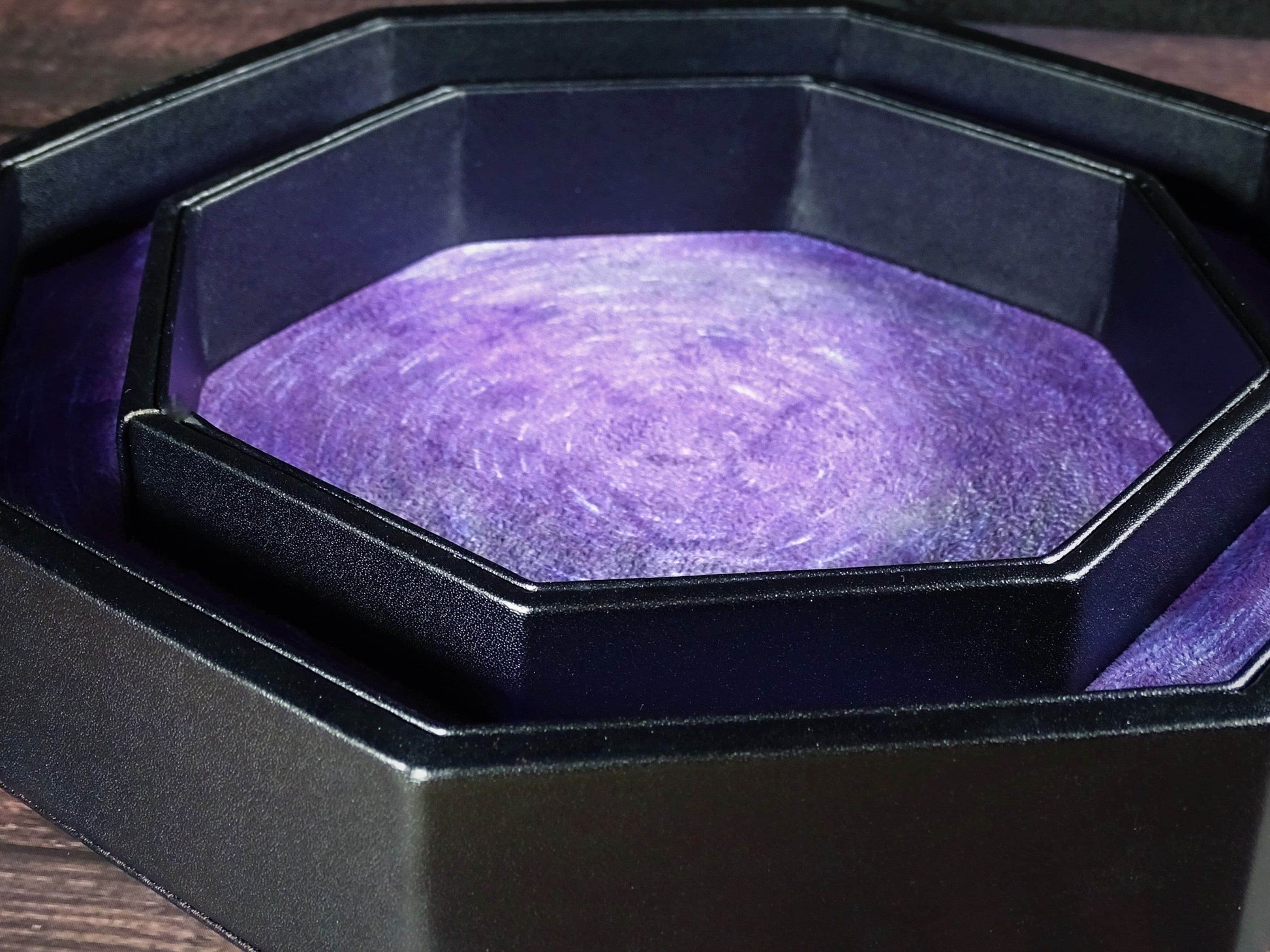 Color Shift Dice Tray Base - Starfield Design - 