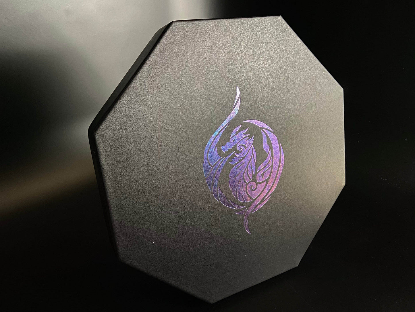 Color Shift Dice Tray Lid - Dragon's Breath Design - 