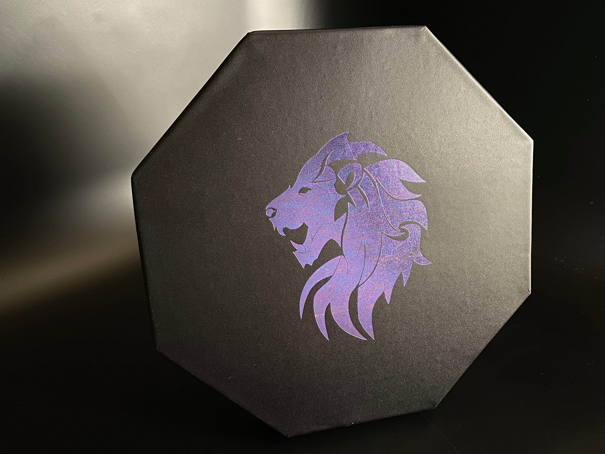 Color Shift Dice Tray Lid - Lion Design - 