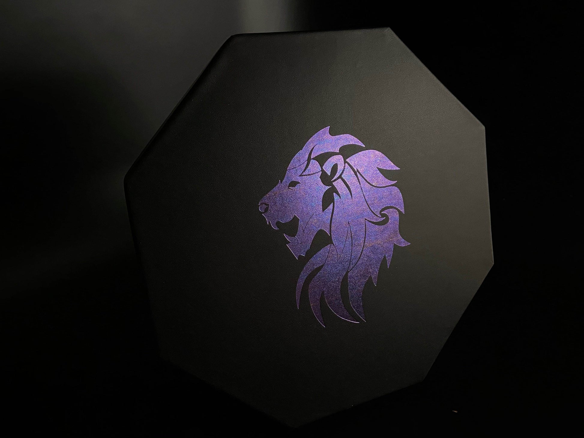Color Shift Dice Tray Lid - Lion Design - 