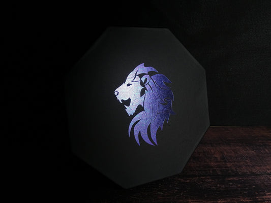 Color Shift Dice Tray Lid - Lion Design