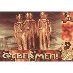 🤖 Vintage 1994 Doctor Who Cybermen Foil Trading Cards — Cards 4–6 of 6 (Set)