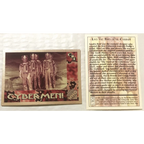 🤖 Vintage 1994 Doctor Who Cybermen Foil Trading Cards — Cards 4–6 of 6 (Set)