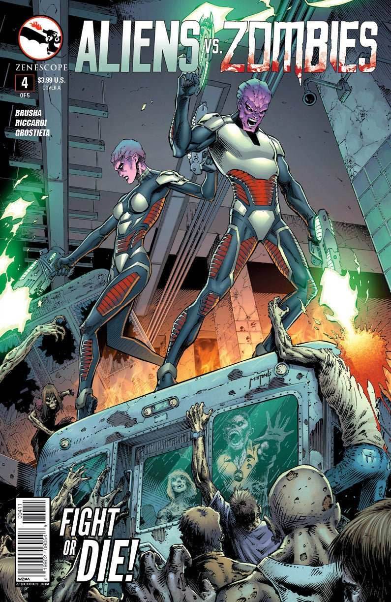 Aliens vs. Zombies #4 - A