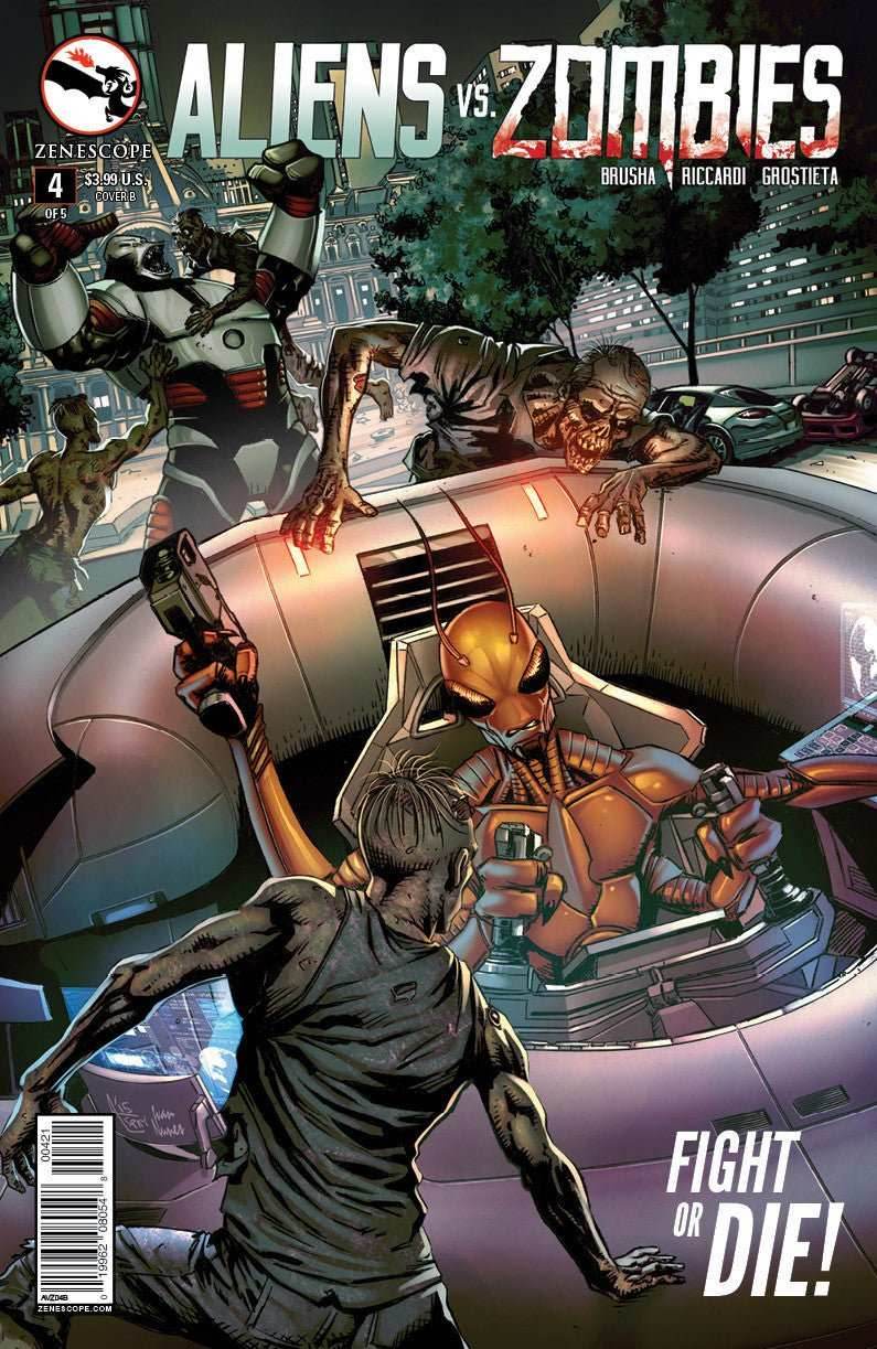 Aliens vs. Zombies #4 - B