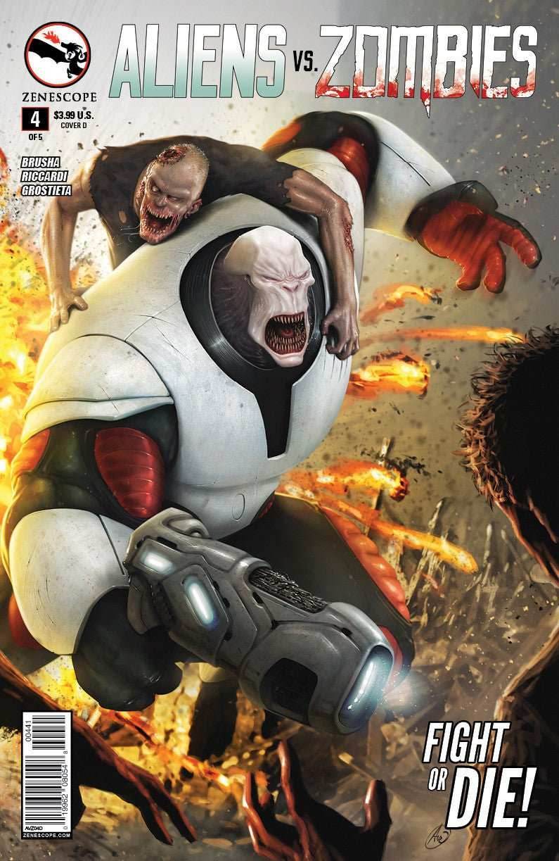 Aliens vs. Zombies #4 - D