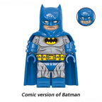 Comic Book Batman Blue/Gray Suit Design Lego Batman Minifigures 8