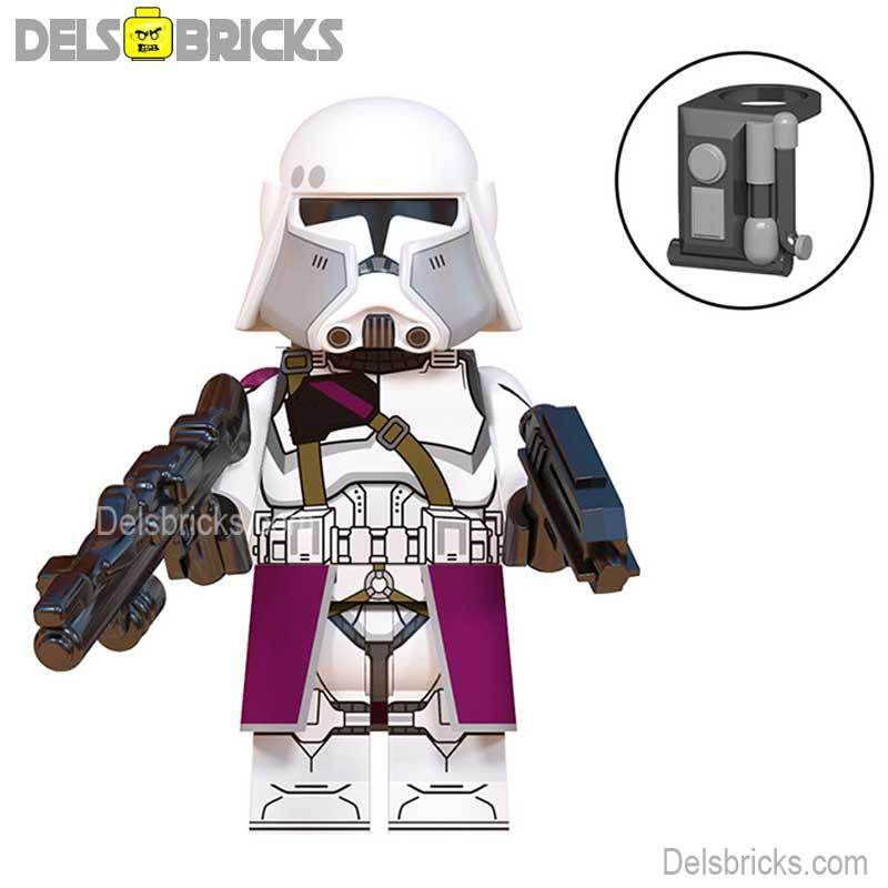 Commander Bacara Star Wars Lego Minifigures Custom Toys - 