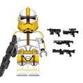 Commander Bly 327th Star Corps Clone trooper Star Wars Lego Minifigures Custom Toys