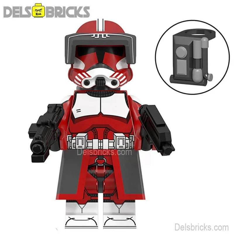 Commander Fox Lego Star Wars Minifigures Custom Toys NEW - 