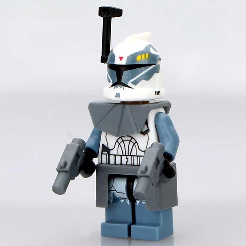 Commander Wolffe ARC Phase 1 Clone trooper Star Wars Lego Minifigures Custom Toys