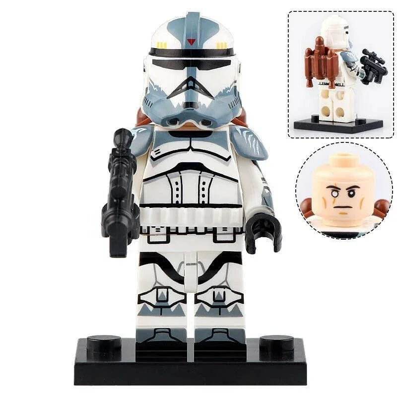 Commander Wolffe Clone trooper Lego Minifigures Custom Toys - 