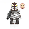 Commander Wolffe Clone trooper Lego Minifigures Custom Toys 2