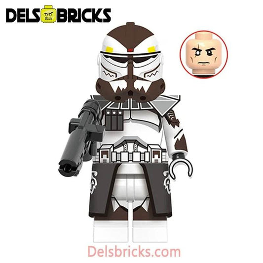 Commander Wolffe - New Clone trooper Lego Star Wars Minifigures - 
