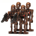 Commando Battle Droids set of 4 Star Wars Lego Minifigures Custom Toys