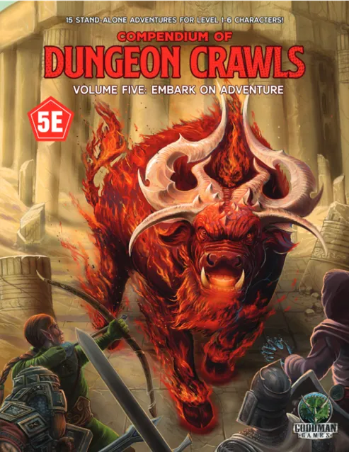 Compendium of Dungeon Crawls: Volume 5 Embark on Adventure