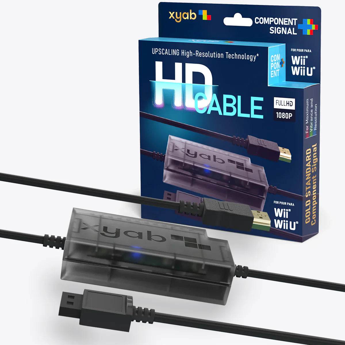Component+ HD Link Cable Compatible with Nintendo Wii® / Wii U® - 