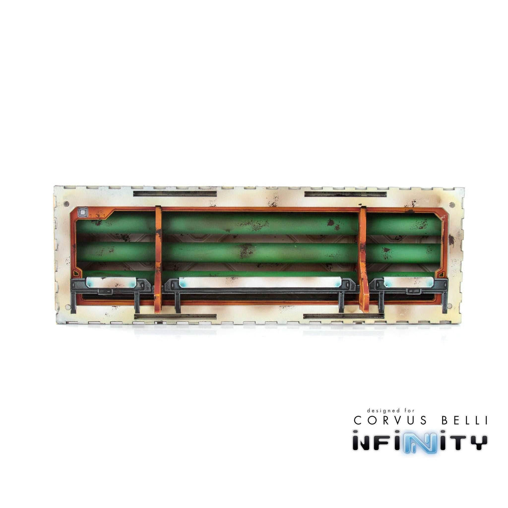 Cosmica Oxygen Storage Facade - Pipes