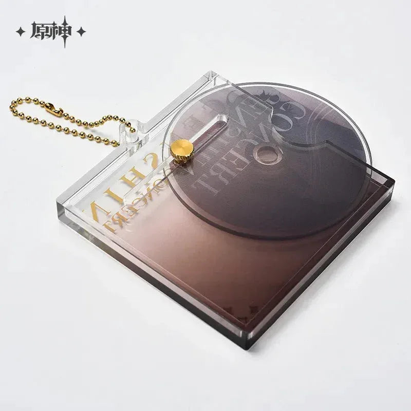 Concert 2023 Series Character CD Style Keychain Genshin Impact