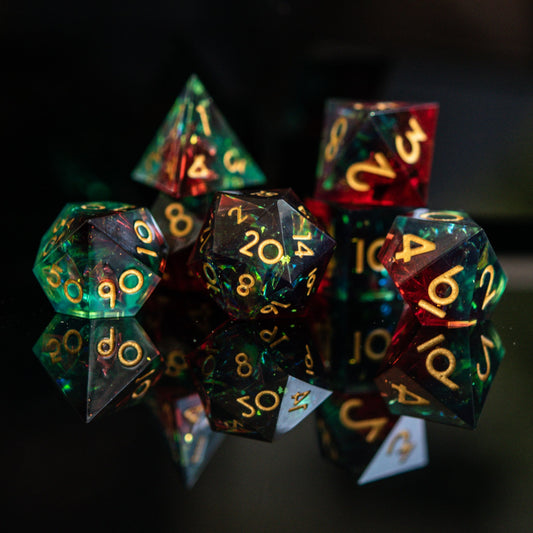 Conjure Spells Sharp-Edged Resin Dice Set